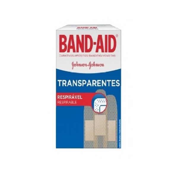 Imagen de J&J BAND AID CURITA TRANSPARENTE 1.9x7.6cm [10 uni.]