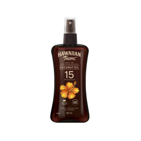 Imagen de HAWAIIAN ACEITE PROTECTOR SOLAR EN SPRAY TANNING OIL CON BLOQUEADOR 15 fps [240 ml]