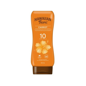 Imagen de HAWAIIAN CARROT LOCION BRONCEADORA DE ZANAHORIA TANNING LOTION 10 fps [240 ml]