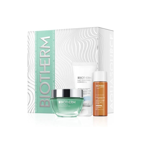 Imagen de BIOTHERM AQUASOURCE HYAL+BIOSOIL+LAIT CORPOREL COFRE [50+30+50ML]